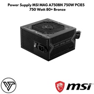 MSI MAG A750BN 750W PCIE5 750 Watt 80+ Bronze Power Supply
