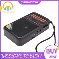 Pocket Radio Portable Mini Full Band Radio AM/FM/SW Radio with Rechargeable Battery Support Earphone
