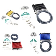 Radiator, Motorcycle CNC Engine Cooler Cooling Kit for 50Cc 110Cc 125Cc 140Cc Universal