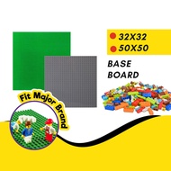 Realeos 32x32 / 50x50 Classic Building Blocks Base Plate Base Board Universal Brick Compatible