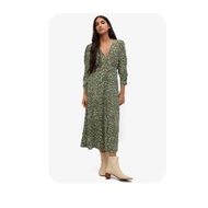 Mango dress in sage green