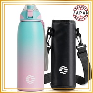 FJbottle Vacuum Insulated Sports Water Bottle - 1L, 1.5L, and 600ml Options - One-Touch Design for H