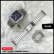 [ WITHOUT Watch ] Stainless Steel AP Luxuxy Strap Watch Bracelet - Series ULTRA 9 8 7 6 5 4 3 2 1 SE
