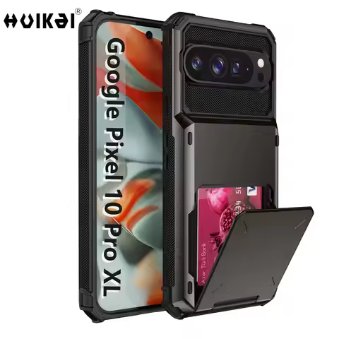 Case For Google Pixel 10 Pro XL Pixel 10 Pro 9A 9 Pro XL 9 Card Credit Card Holder Slot Large Storag