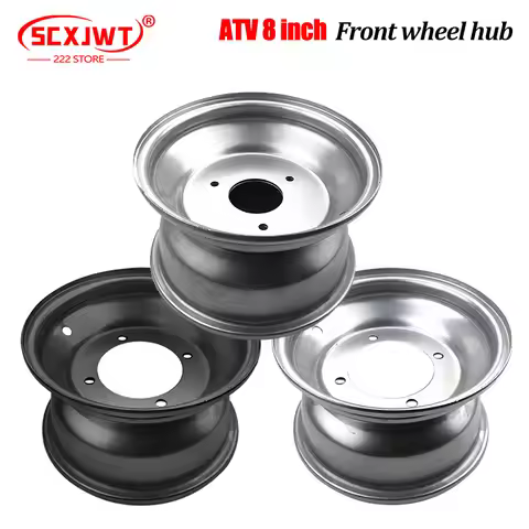 8 Inch 4/3 Hole Wheels Vacuum Front Rims 150cc-250cc for The Bull ATV Accessories 19X7-8 Beach Motor