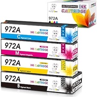 Miss Deer 972A Ink Cartridges Replacement for HP 972 972A 972 X Ink Cartridges for HP PageWide Pro M