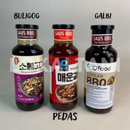 Galbi Spicy Galbi/ Beef Bulgogi Marinade/ Bulgogi Sauce/ 500 gr BBQ Sauce/