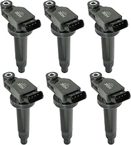 NGK U5100-6 (49178) Coil-On-Plug Ignition Coil, Pack of 6