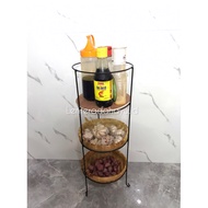 BESEK SPICE RACK ONION SPICE RACK/ WOVEN SPICE RACK/ STACKING SPICE RACK/