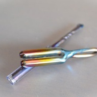 Titanium Tuning fork pendant・チタンの音叉4096Hz・虹
