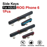 Black Red Blue Power On OFF Volume Buttons Side Keys For ASUS ROG Phone 6 ROG6 Replacement Part