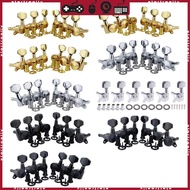 STA 6Pcs 6R 6L 3R+3L Guitar Locking Tuners 1 18 Lock String Tuning for Key Pegs Machine Heads for LP