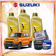 Suzuki Spresso Change Oil Package - ACdelco Fully Synthetic Engine Oil 5W-30