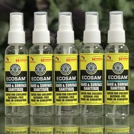 ECOSAM 60ml Alcohol-Free Spray Medical Antiseptic & Disinfectant First Aid Supplies