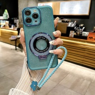 For OPPO A5 Pro 5G A5 Pro A5Pro OPPOA5Pro 4G 5G 2025 With Bracke Casing Petal Hand Rope Soft Silicon