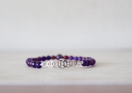 925純銀 紫玉髓手鍊