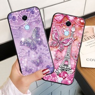 Casing For Xiaomi Redmi Note 5 5A Prime Pro Plus Soft Silicoen Phone Case Cover Diamond Butterfly