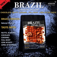 Pangkhon Coffee Roaster เมล็ดกาแฟคั่ว Brazil Cerrado jaguar Natural Pulped Natural Process เมล็ดกาแฟบราซิลคุณภาพสูง