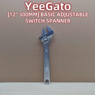 [12" 300mm] BASIC ADJUSTABLE SWITCH SPANNER MULTI FUNCTION / SPANA BOLEH LARAS UNTUK SERVIS A/C / AU