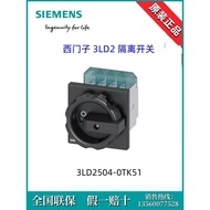 3LD2504051Brand New Original SIEMENS SIEMENS 3LD2504-051 Isolation Switch 3P/63A