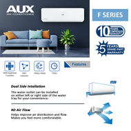 AUX Aircon - 1.5 HP F Series Split Type Inverter