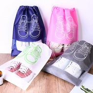 Non-woven *SHOE BAG* shoes storage bag drawstring bag shoes bag dust bag travel shoes