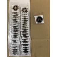 Yamaha Logo Emblem Sticker Epoxy Lc135 Lcv1 Lcv2 Y15zr 125zr RXZ r1 r6 mt09 r25