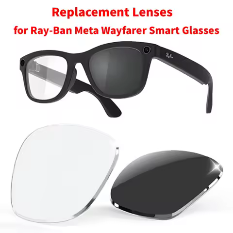 For Ray-Ban Meta Wayfarer Smart Glasses RW4006 RW4008 & RW4012 Gen1/2 AMVR Replacement Lenses UV Pro