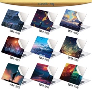 1PC colorful night view Notebook Sticker Notebook Skin Suitable for Dell/Samsung/HP/Lenovo/ASUS/Acer etc. High Quality PVC Material Waterproof Anti-scratch Laptop Decal Laptop Sticker