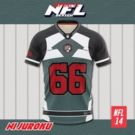 [NFL OVERSIZED BERSULAM] LOKALTEEZ NFL14 NFL Edition NIJUROKU 280GSM JERSEY
