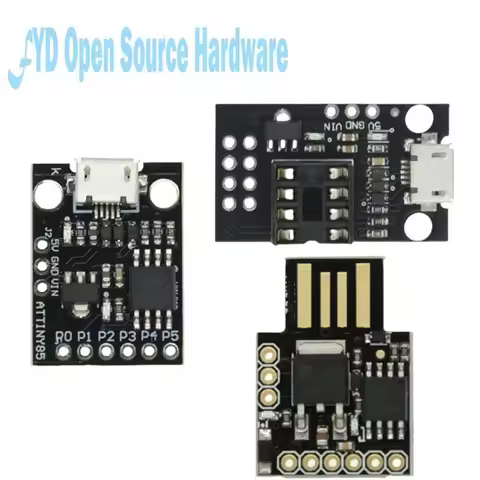 ATtiny85 Digispark Kickstarter Micro USB Development Board Module For IIC I2C TWI SPI Low Power Micr
