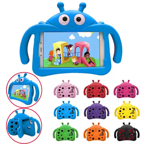 Cover For Huawei MediaPad M3 M5 M6 8.4 Lite 8.0 beetle Kids Case For Huawei MediaPad T3 8.0 cute 3D 
