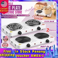 【Shipping From Malaysia】Double Hot Plate Electric Stove Induction Cooker Multifunction Without Gas Cooking Dapur Memasak Elektrik Serbaguna