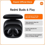 Xiaomi REDMI Buds 6 Play | Up to 36 hours of all-day play with charging case, 10mm dynamic driver, A