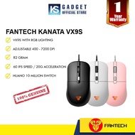 Fantech KANATA S VX9S - BLACK / PINK / WHITE Pro Gaming Mouse Mice Wired 3600DPI - 7200DPI