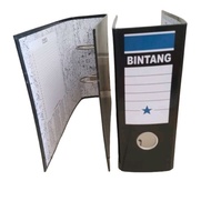 Terlaris- Ordner A5 Kwitansi Binder File Kecil Map Bintang