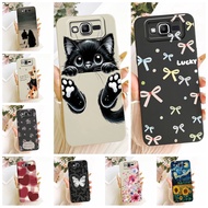 For Samsung Galaxy J2 Prime Case Cover Silicone Fashion Cute Cat Funny Pattern Casing SM-G532M SM-G5