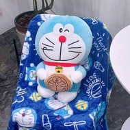 Boneka Doraemon Import / Boneka Selimut Doraemon / Balmut Doraemon / Boneka Selimut Karakter Lucu
