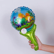 BALON PENTUNGAN PENDEK KARAKTER / BALON FOIL KARAKTER PENTUNGAN / BALON TONGKAT KARAKTER