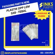 OPP PLASTIC GLUE 5x8 (100 PCS)