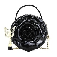 香港Adamo 3D Bag雙拉鍊立體玫瑰花單肩包鏈條斜跨包手提包女時尚