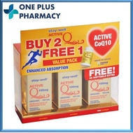 Stay-well Active Q 100mg (CoQ10) 2x30s FOC 30s [EXP 03/2027]