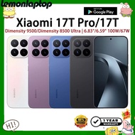 Xiaomi 17T Pro Dimensity 9500 Xiaomi 17T Dimensity 8500 Ultra 6.83"/6.59" 7000mAh 100W/67W Dual SIM 