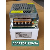 12V-5 Ampere POWER Supply SWITCHING Adapter 5A -12V 12v power supply