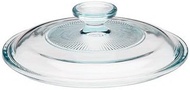 CORNINGWARE French White 1-1/2-qt Fluted Round Glass Cover