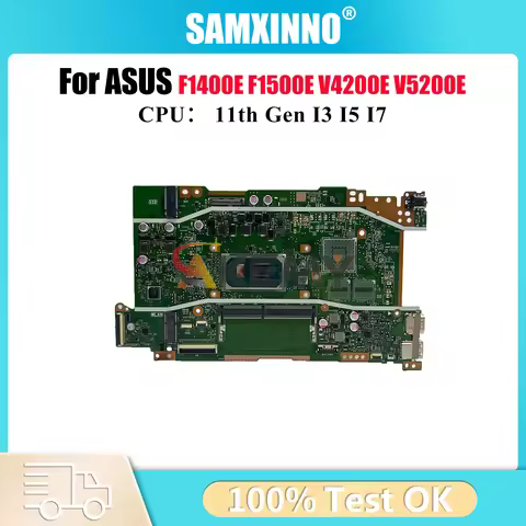 X415EA Laptop Motherboard For ASUS VivoBook X415E F1500E F1400E V5200E V4200E X415EA X415EP X415EQ M