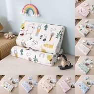 [Week Deal] Natural Latex Pillowcase for Kids Baby Sleeping Pillow Protector Cartoon Pattern Pillow