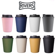 rivers sleek Portable Travel Mug Coffee Cup Water Cup Pear Blossom Cup Heat-resistant Sealing Anti-s