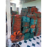 Lú bát quái 12 cửa ngục bắt cá tôm 18 khung(13 hom) dài 4m (25x35cm) mắt lưới 1p5 va 25p đỏtrắngxanh