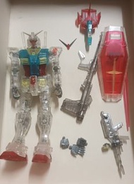 bandai Mg Master grade rx-78-2 clear crystal color special 限量 水晶 彩透 彩色透明版